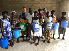 Safe drinking water mission in Gyangyanadze, Central Region Ghana